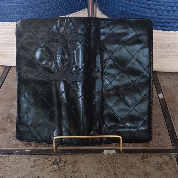 ***READ DESCRIPTION *** PROJECT PIECE!! CHANEL BIFOLD LONG WALLET - Picture 3 of 13